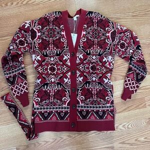 🏷️ Chelsea & Violet Cotton Knit Cardigan. Size Small NWT